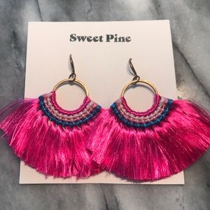 Boho tassel earrings